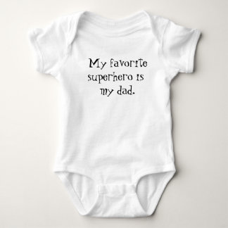 Min favorit- superhero är min dad. t-shirt
