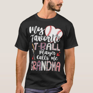 Min favorit T-Ball-spelare kallar mig Bollens farm T Shirt