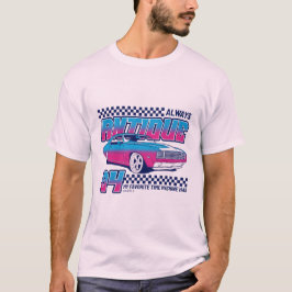 Min Favorit Tidmaskin Har Fyra Hjul T Shirt