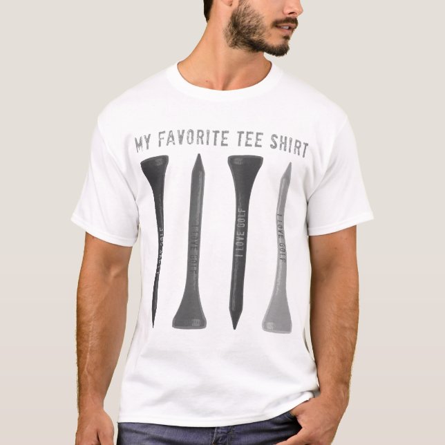 Min favorit- utslagsplatsskjorta tee (Framsida)