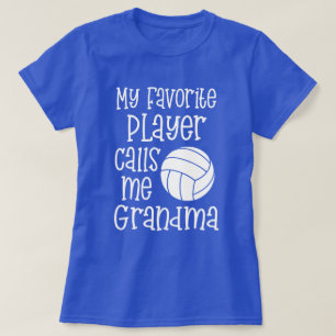 Min favorit- volleybollspelareappeller mig mormor t shirt