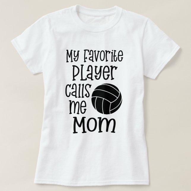 Min favorit- volleybollspelareappeller mig t shirt (Design framsida)