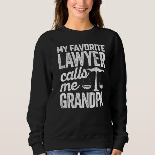 Min favoritadvokat kallar mig Grandpa Law State Ex T Shirt