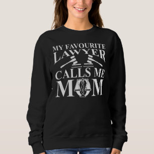 Min favoritadvokat kallar mig Mamma advokat Advo T Shirt