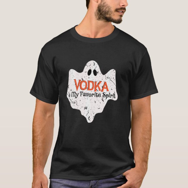 Min favoritande är Vodka Halloween Costume T Shirt (Framsida)