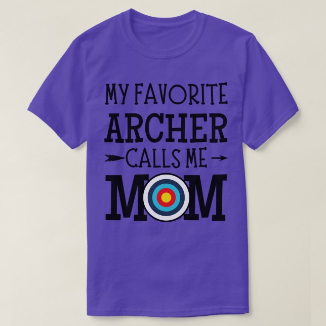 Min favoritarcher ringer mig Mamma T Shirt (Design framsida)