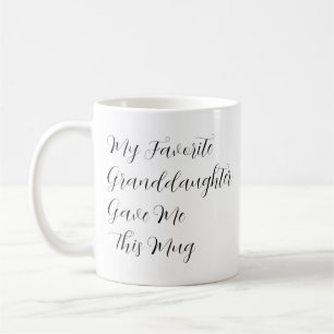 Min favoritbarnsdotter gav mig den här muggen kaffemugg