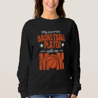 Min favoritbasketboll Mamma Gift Idea T Shirt