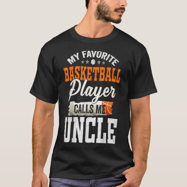 Min favoritbasketboll T-shirt (Framsida)