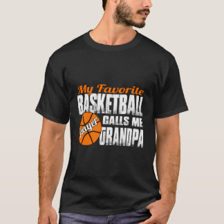 Min favoritbasketspelare kallar mig Basketball T Shirt