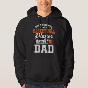 Min favoritbasketspelare kallar mig Boll Pappa Fa Hoodie