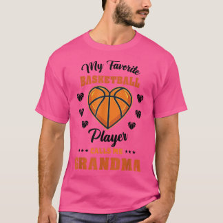 Min favoritbasketspelare kallar mig Grandma T-S T Shirt