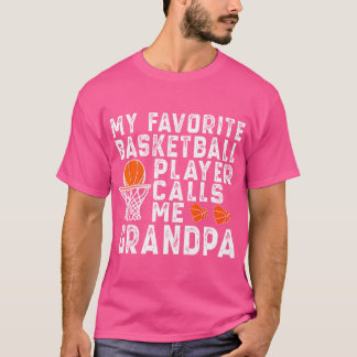 Min favoritbasketspelare kallar mig Grandpa Bas T Shirt