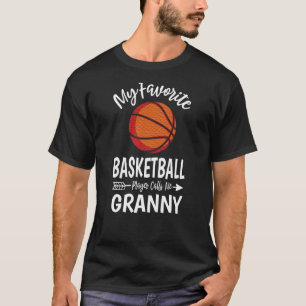 Min favoritbasketspelare kallar mig Granny Moth T Shirt
