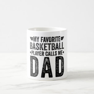 Min favoritbasketspelare ringer mig Pappa Kaffemugg