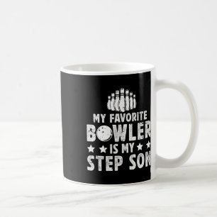 Min favoritBowlareare Stepdad Bowling Step-pappa i Kaffemugg