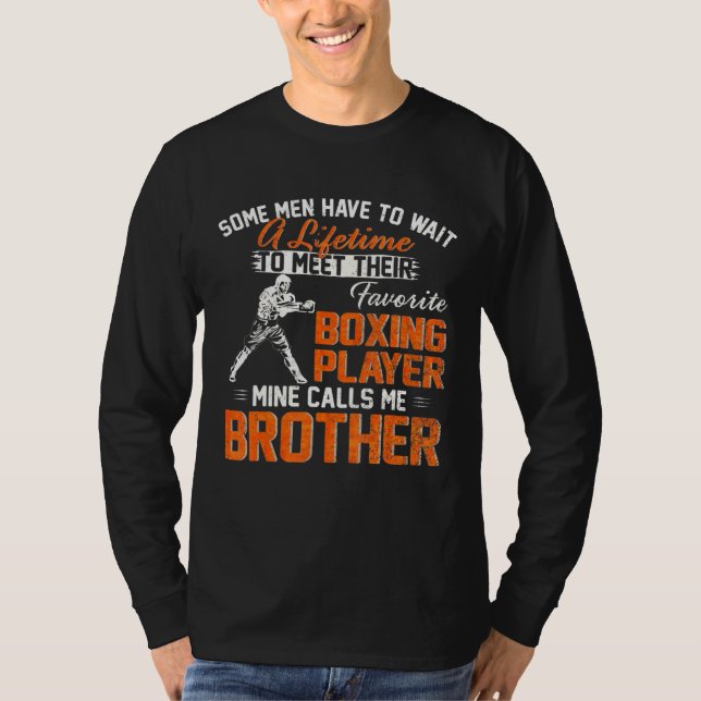 Min favoritboxare kallar mig Brother Boxer T Shirt (Framsida)