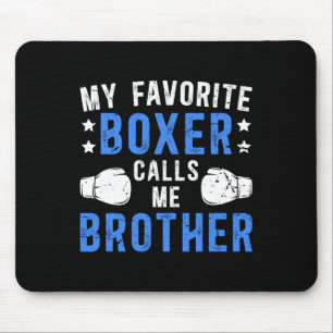 Min favoritboxer kallar mig Brother Boxing Brother Musmatta
