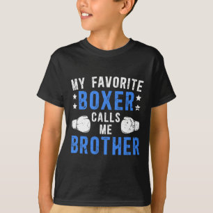 Min favoritboxer kallar mig Brother Boxing Brother T Shirt