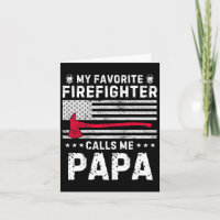 Min favoritbrandman kallar mig Papa Fireman Pappa