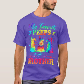 Min favoritbunnies kallar mig Brother Påsk Tie Dye T Shirt