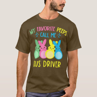 Min favoritbunnies kallar mig Buss Driver School B T Shirt