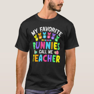 Min favoritbunnies kallar mig Lärarklassrumsbunen T Shirt