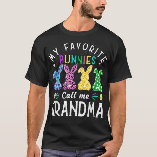 Min favoritbunnies kallar mig mormor Bunny Egg Leo T Shirt
