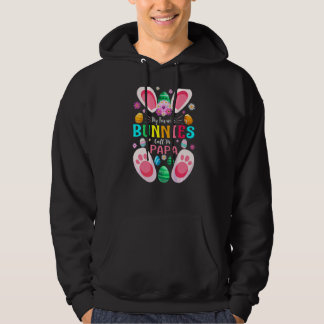 Min favoritbunnies kallar mig Pappa Påsk-dagen Hoodie