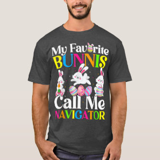 Min favoritbunny Ring mig Navigator Påsk T Shirt