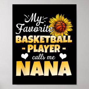 Min favoritbysketbyll Player anropar mig Nana 1 Poster