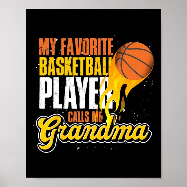 Min favoritbyte-sketbyll Player anropar mig Grandm Poster (Framsidan)