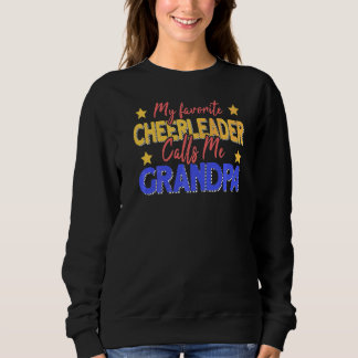 Min favoritCheerledare kallar mig Grandpa Cheerlea T Shirt