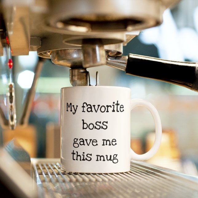 Min favoritchef gav mig present i form av en mugg (Skapare uppladdad)