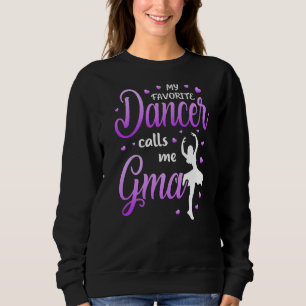 Min favoritdansare kallar mig Gma Dance Grandma Gr T Shirt