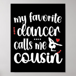 Min favoritdansare kallar mig kusin Dancing Cousin Poster