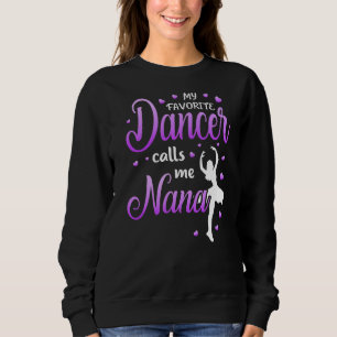 Min favoritdansare kallar mig Nana Dance Grandma G T Shirt