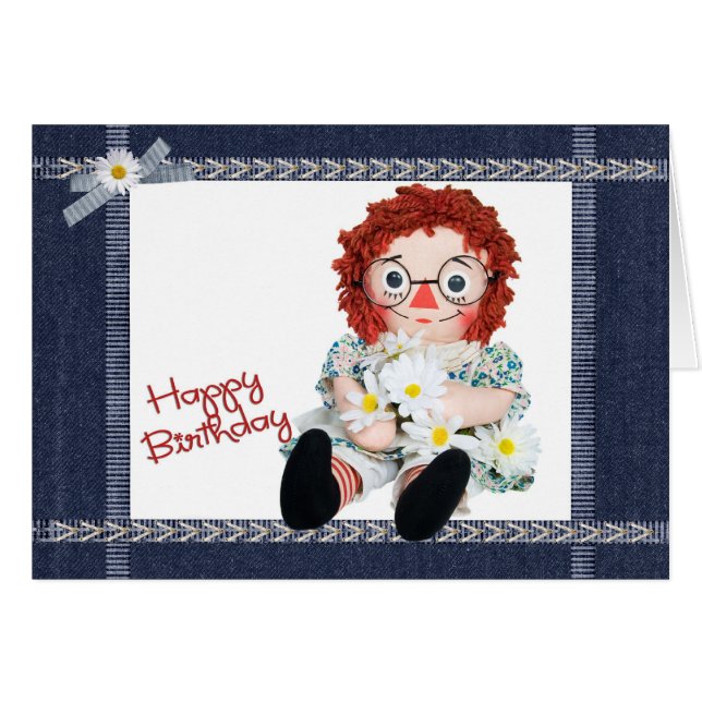 Min favoritdocka hälsningskort (Framsidan Horizontal)