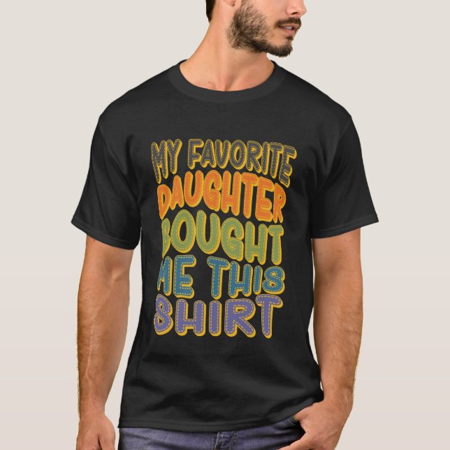 Min favoritdotter har köpt mig den här notan t shirt (Framsida)