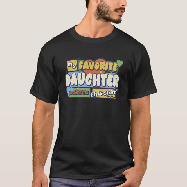 Min favoritdotter har köpt mig den här notan t shirt (Framsida)