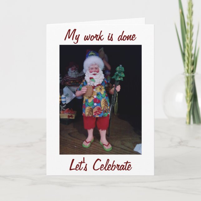 MIN FAVORITE BEACH BUM VUXEN LYCKLIG HELGDAG HELGKORT (Framsida)