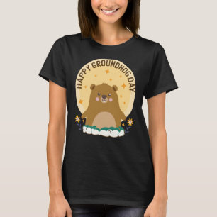Min Favorite Helgdag Ground Hog Sunshine Groundhog T Shirt