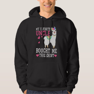 Min favoritfarbror bad mig den här Shirt Funny Lla Hoodie