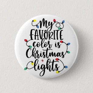 Min Favoritfärg är Julbelysning Tomte Knapp