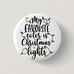 Min Favoritfärg är Julbelysning Tomte Knapp