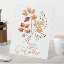 Min Favoritfärg Är Oktober