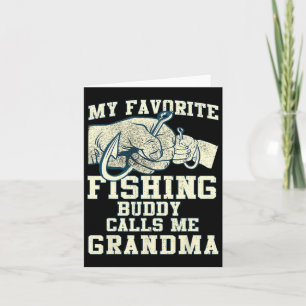 Min favoritfiskebuddy kallar mig Grandma Mor Kort