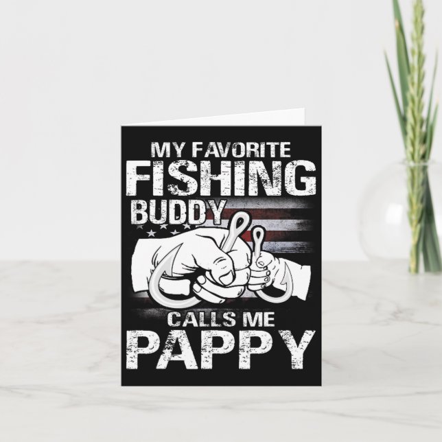 Min favoritfiskebuddy kallar mig Pappy Kort (Framsida)