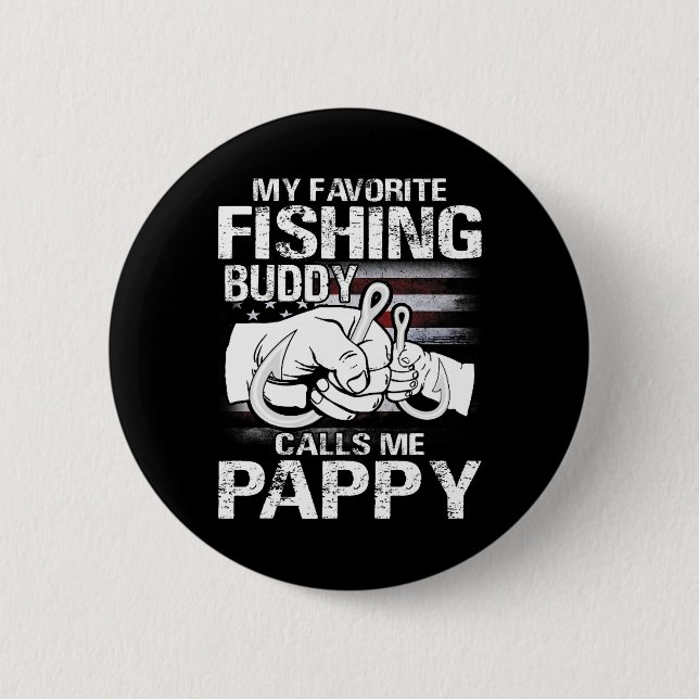 Min favoritfiskekompis kallar mig Pappy  Knapp (Framsida)