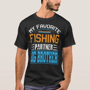 Min favoritfiskepartner BIG BROTHER Far Da T Shirt
